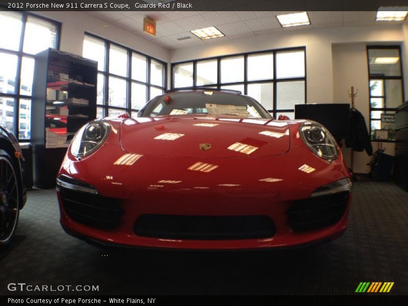 Guards Red / Black 2012 Porsche New 911 Carrera S Coupe