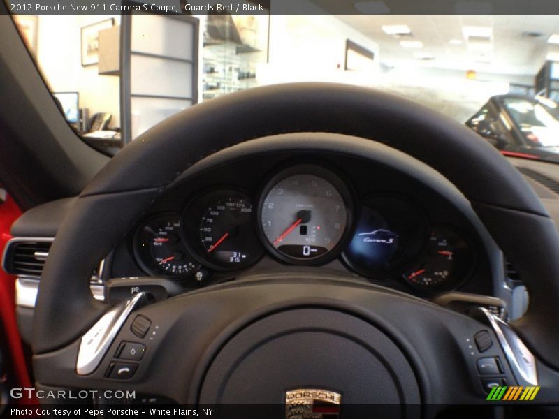 Guards Red / Black 2012 Porsche New 911 Carrera S Coupe