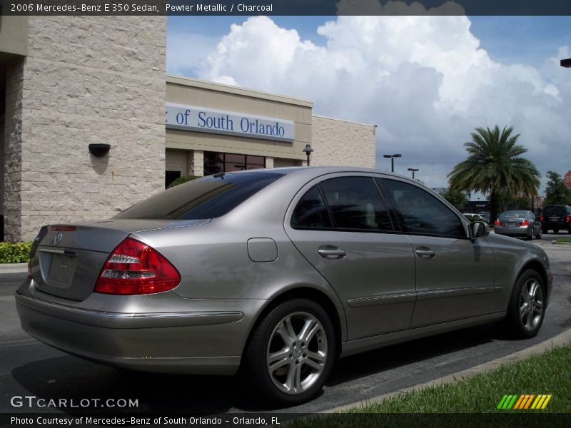 Pewter Metallic / Charcoal 2006 Mercedes-Benz E 350 Sedan