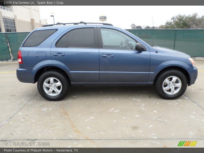 Spark Blue / Gray 2006 Kia Sorento LX