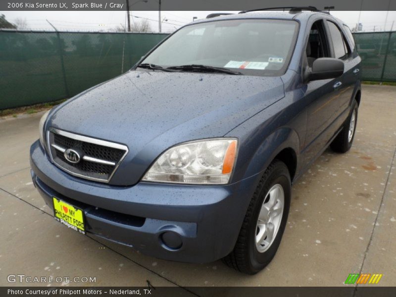 Spark Blue / Gray 2006 Kia Sorento LX