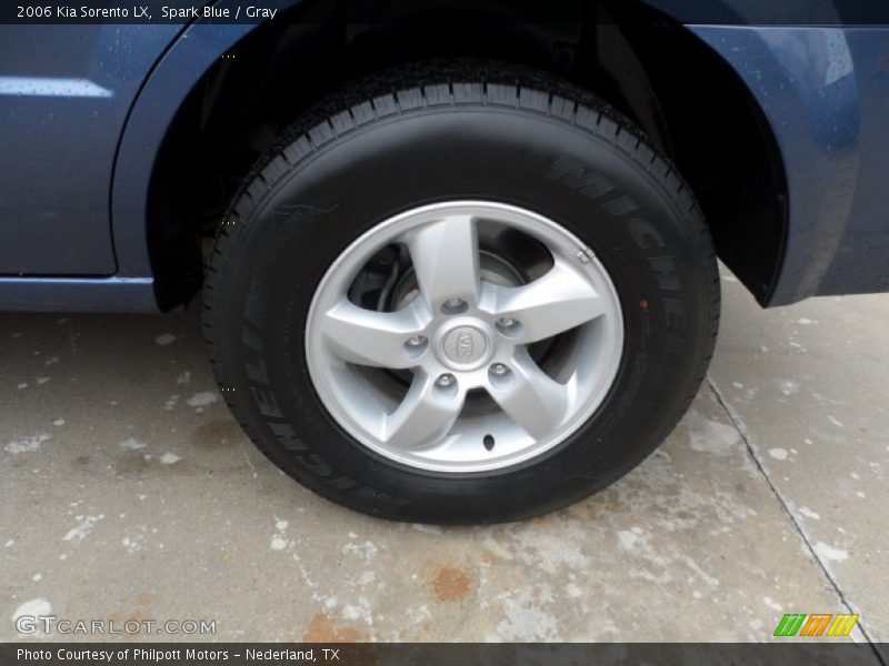 Spark Blue / Gray 2006 Kia Sorento LX