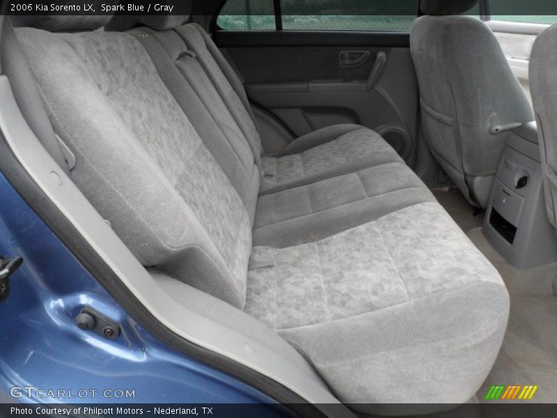 Spark Blue / Gray 2006 Kia Sorento LX
