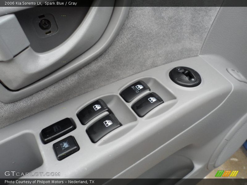 Spark Blue / Gray 2006 Kia Sorento LX