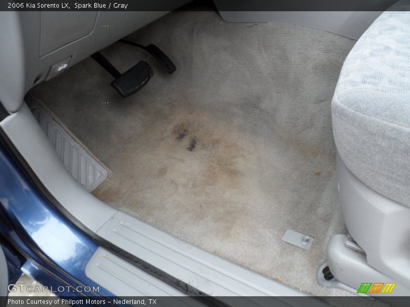 Spark Blue / Gray 2006 Kia Sorento LX