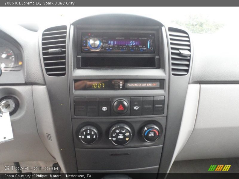 Spark Blue / Gray 2006 Kia Sorento LX