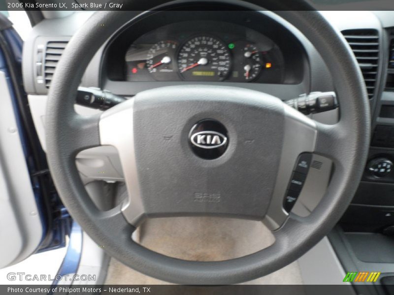 Spark Blue / Gray 2006 Kia Sorento LX