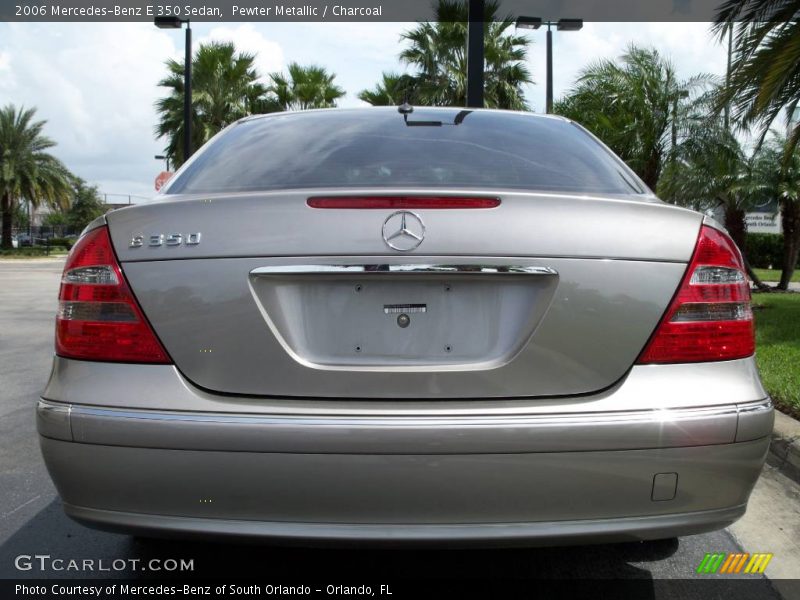 Pewter Metallic / Charcoal 2006 Mercedes-Benz E 350 Sedan