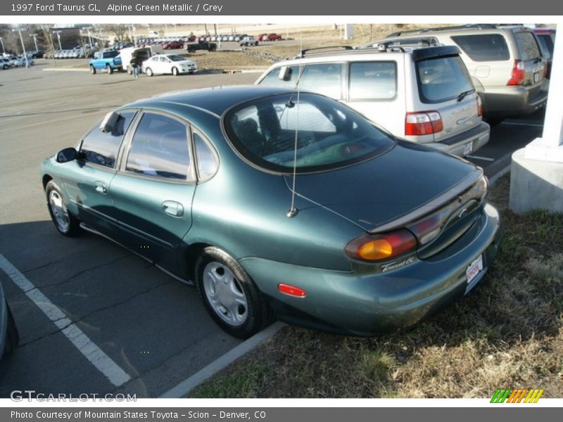 Alpine Green Metallic / Grey 1997 Ford Taurus GL