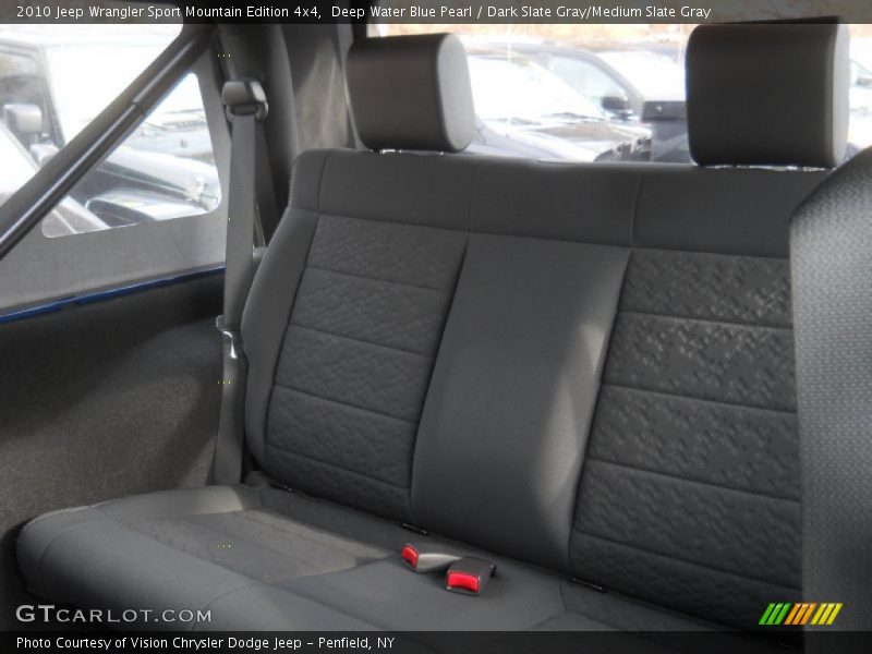 Deep Water Blue Pearl / Dark Slate Gray/Medium Slate Gray 2010 Jeep Wrangler Sport Mountain Edition 4x4