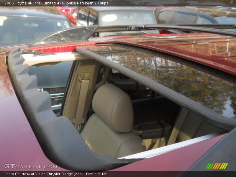 Salsa Red Pearl / Taupe 2006 Toyota 4Runner Limited 4x4