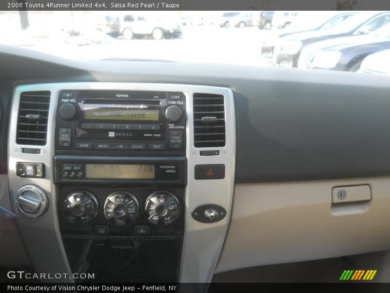 Salsa Red Pearl / Taupe 2006 Toyota 4Runner Limited 4x4