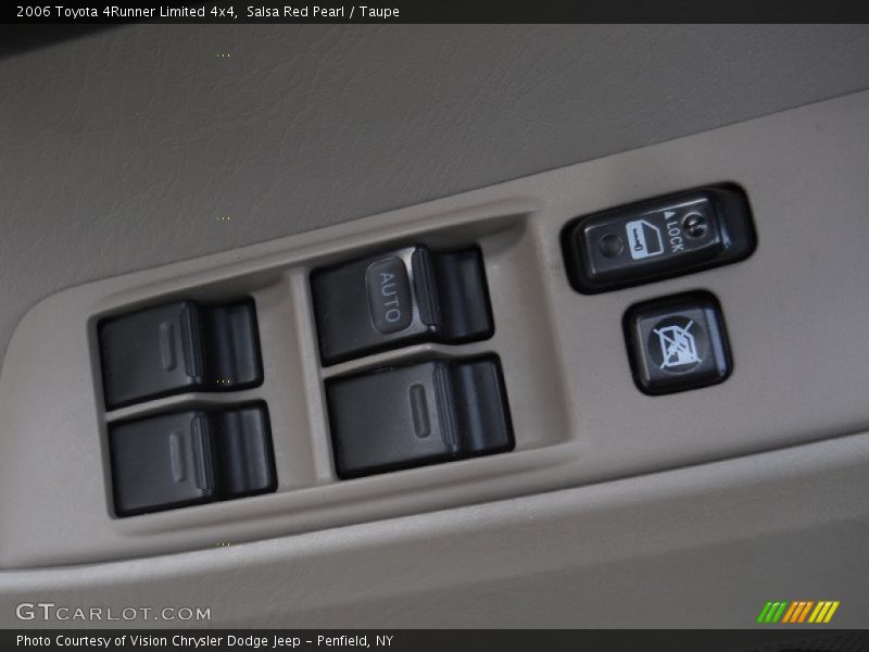 Salsa Red Pearl / Taupe 2006 Toyota 4Runner Limited 4x4