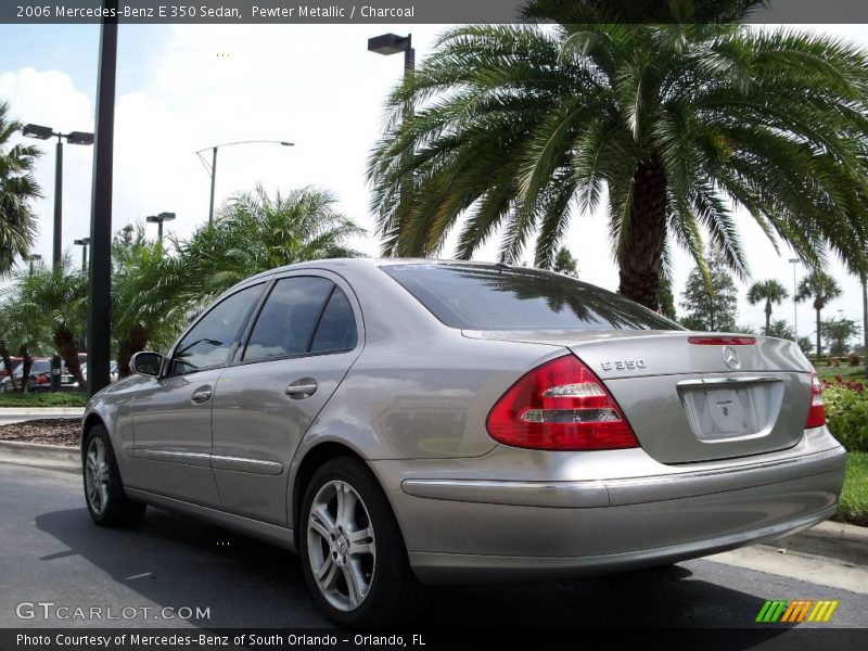 Pewter Metallic / Charcoal 2006 Mercedes-Benz E 350 Sedan