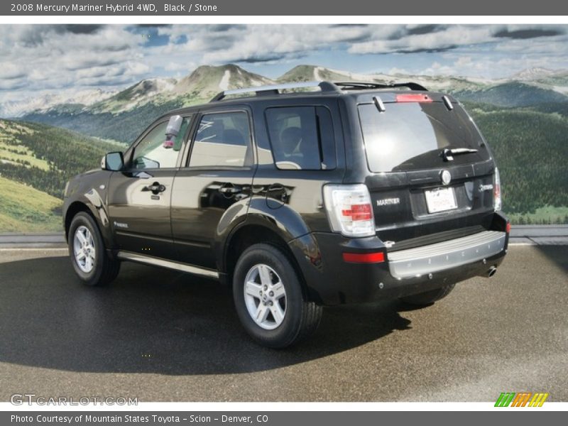 Black / Stone 2008 Mercury Mariner Hybrid 4WD