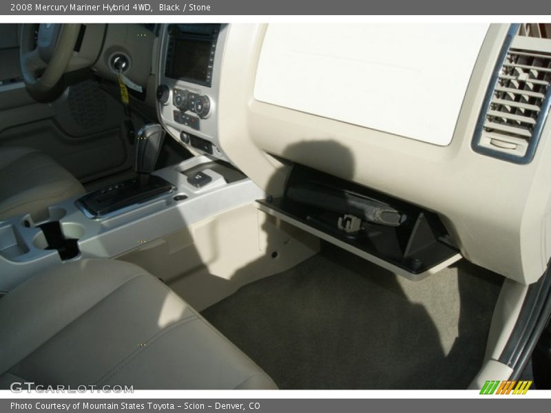 Black / Stone 2008 Mercury Mariner Hybrid 4WD