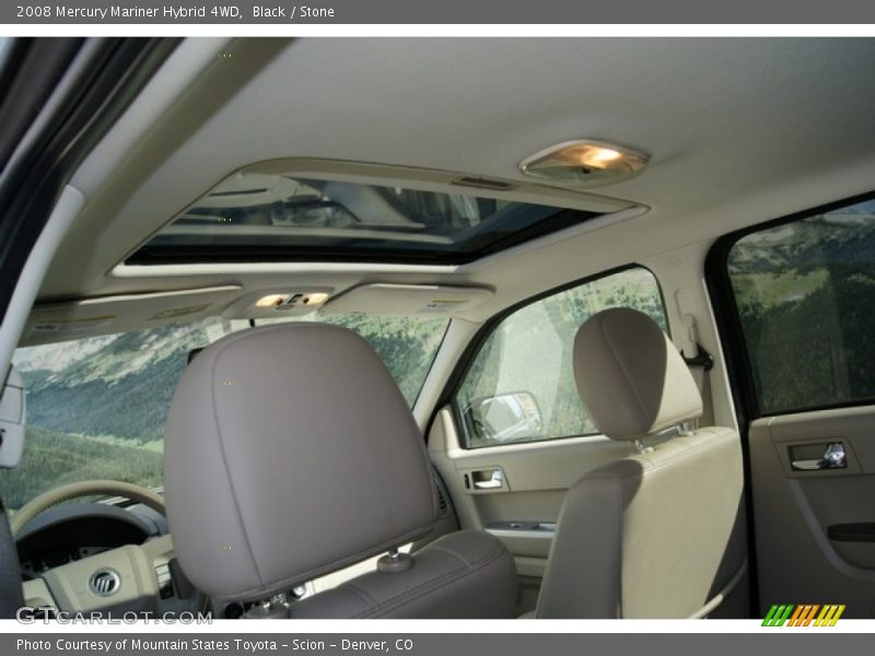 Black / Stone 2008 Mercury Mariner Hybrid 4WD