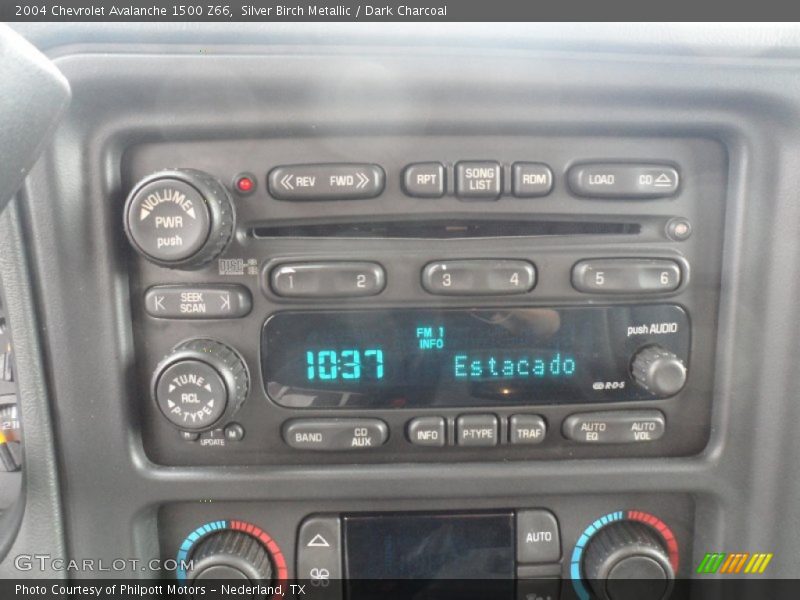 Silver Birch Metallic / Dark Charcoal 2004 Chevrolet Avalanche 1500 Z66
