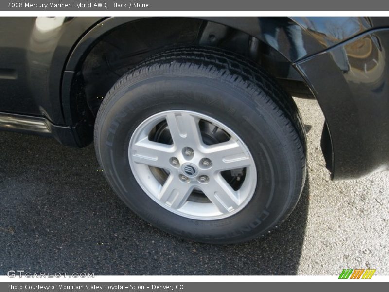 Black / Stone 2008 Mercury Mariner Hybrid 4WD