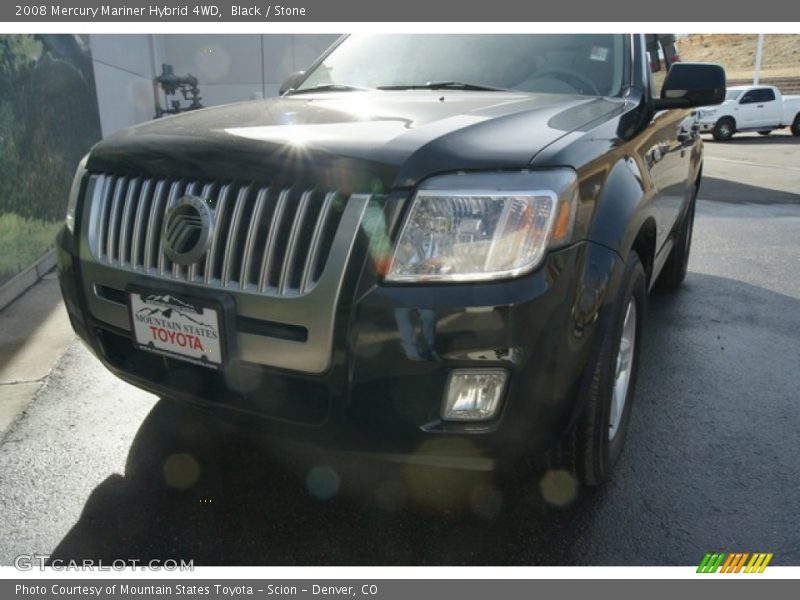 Black / Stone 2008 Mercury Mariner Hybrid 4WD