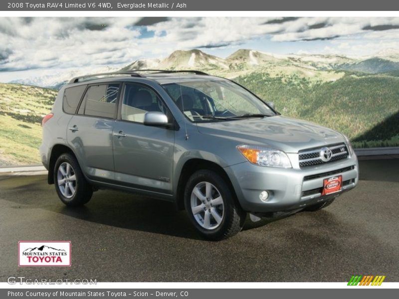Everglade Metallic / Ash 2008 Toyota RAV4 Limited V6 4WD