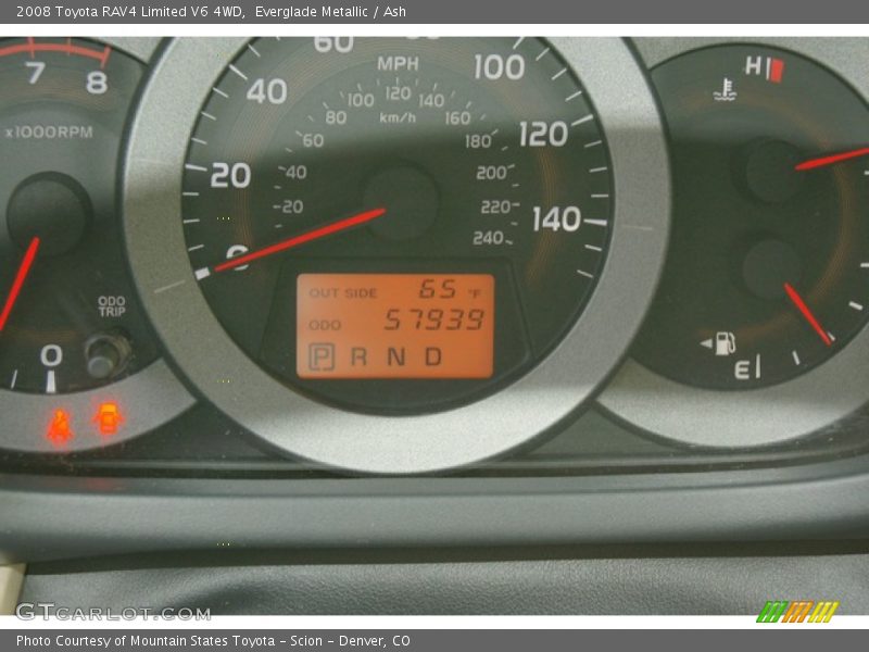 Everglade Metallic / Ash 2008 Toyota RAV4 Limited V6 4WD