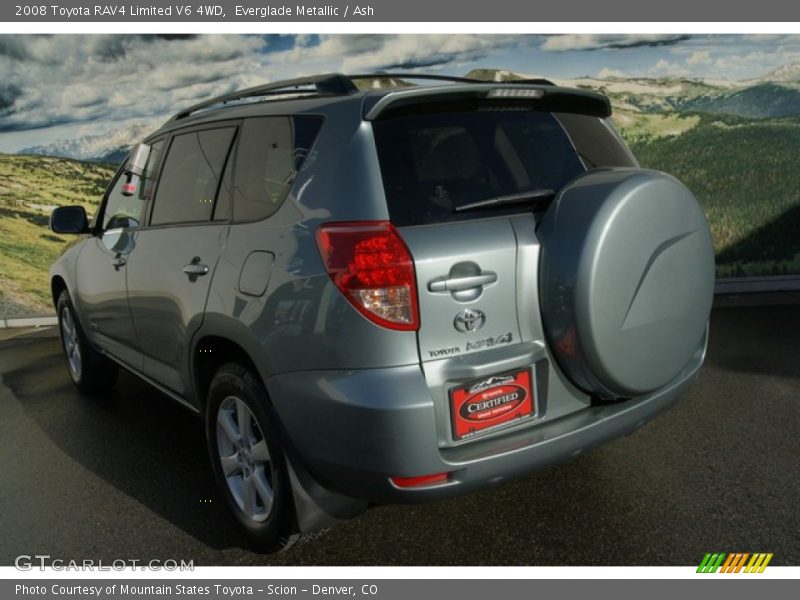 Everglade Metallic / Ash 2008 Toyota RAV4 Limited V6 4WD