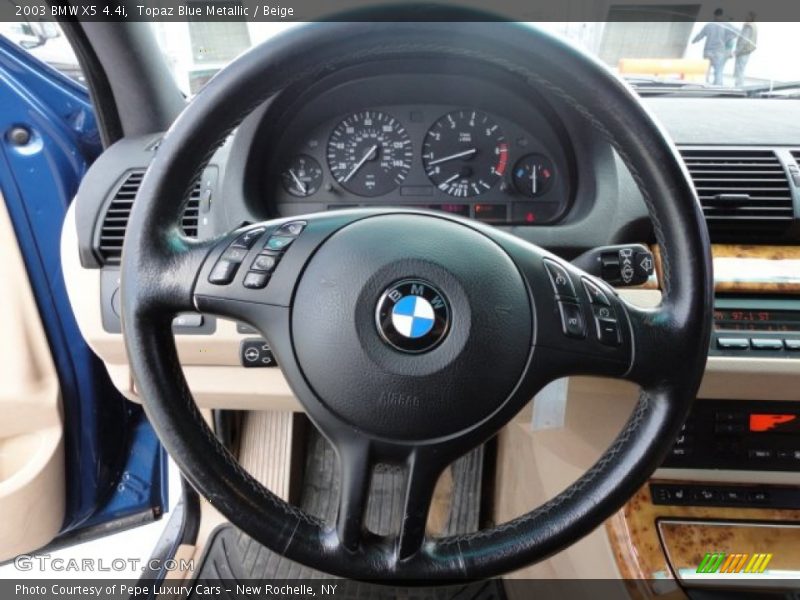  2003 X5 4.4i Steering Wheel
