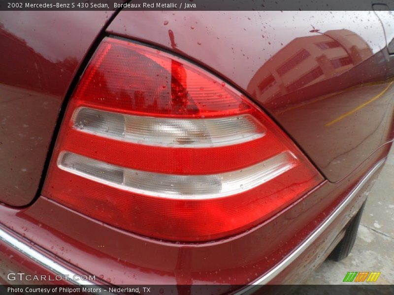Bordeaux Red Metallic / Java 2002 Mercedes-Benz S 430 Sedan