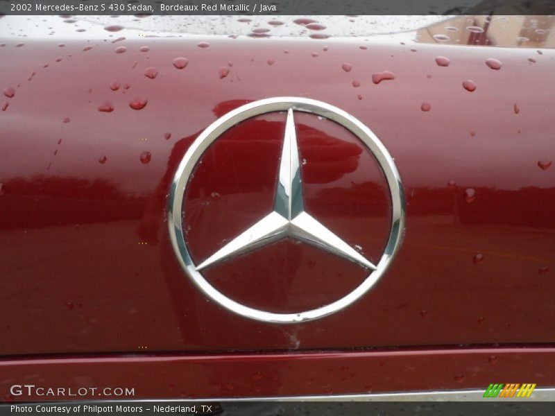 Bordeaux Red Metallic / Java 2002 Mercedes-Benz S 430 Sedan