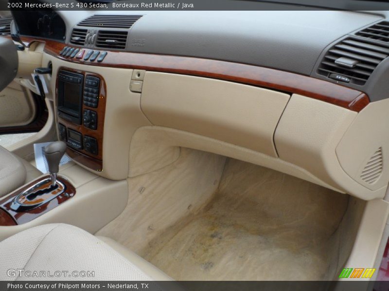 Bordeaux Red Metallic / Java 2002 Mercedes-Benz S 430 Sedan