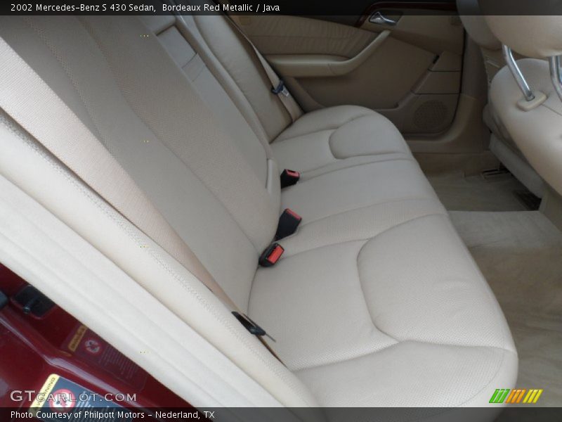 Bordeaux Red Metallic / Java 2002 Mercedes-Benz S 430 Sedan