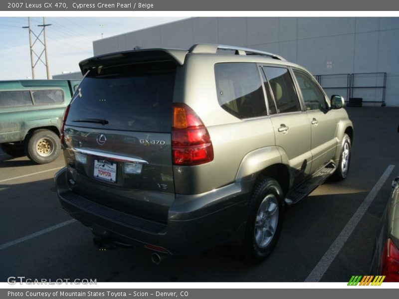 Cypress Green Pearl / Beige 2007 Lexus GX 470