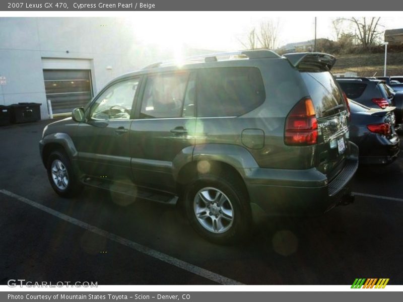 Cypress Green Pearl / Beige 2007 Lexus GX 470