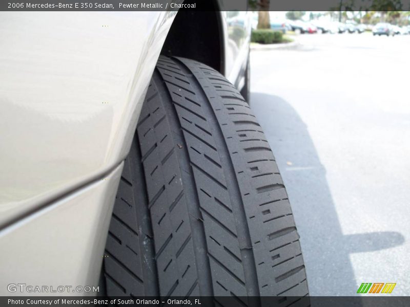 Pewter Metallic / Charcoal 2006 Mercedes-Benz E 350 Sedan