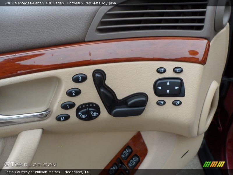 Bordeaux Red Metallic / Java 2002 Mercedes-Benz S 430 Sedan