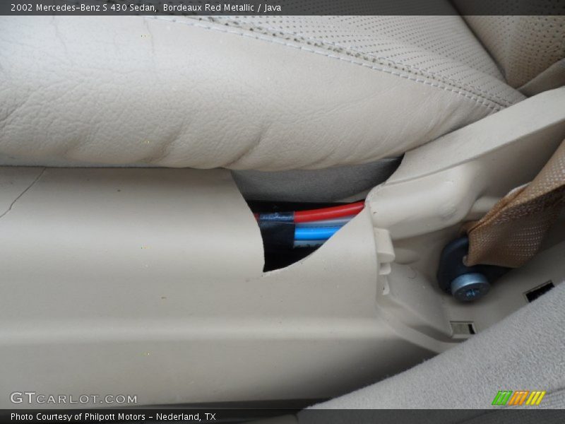 Bordeaux Red Metallic / Java 2002 Mercedes-Benz S 430 Sedan