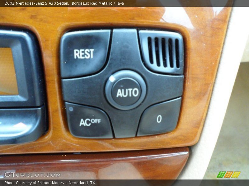 Bordeaux Red Metallic / Java 2002 Mercedes-Benz S 430 Sedan
