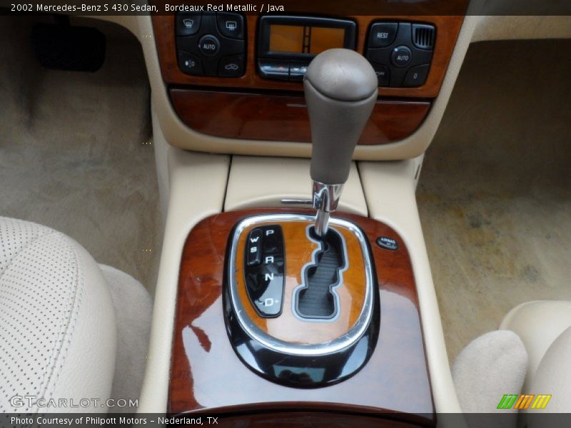 Bordeaux Red Metallic / Java 2002 Mercedes-Benz S 430 Sedan