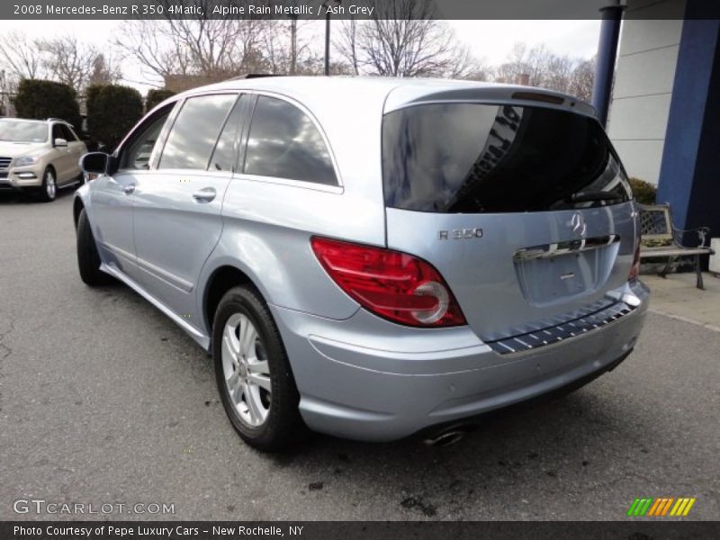 Alpine Rain Metallic / Ash Grey 2008 Mercedes-Benz R 350 4Matic