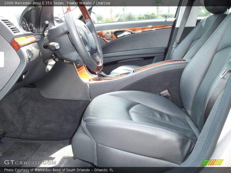 Pewter Metallic / Charcoal 2006 Mercedes-Benz E 350 Sedan
