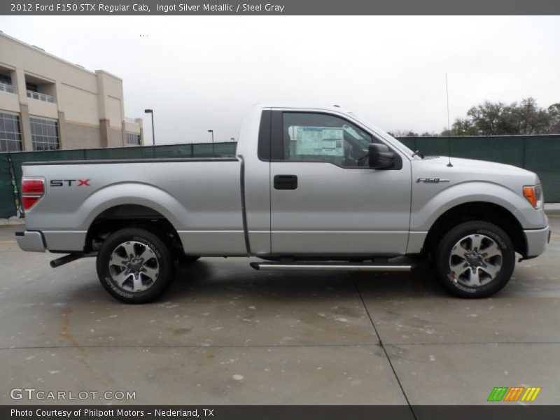  2012 F150 STX Regular Cab Ingot Silver Metallic