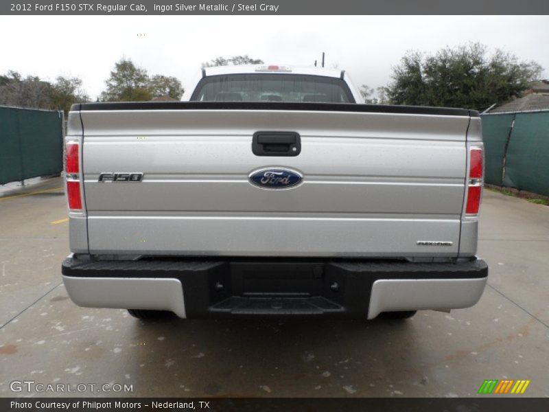 Ingot Silver Metallic / Steel Gray 2012 Ford F150 STX Regular Cab