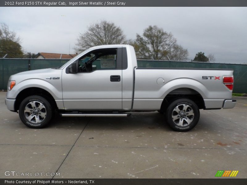  2012 F150 STX Regular Cab Ingot Silver Metallic