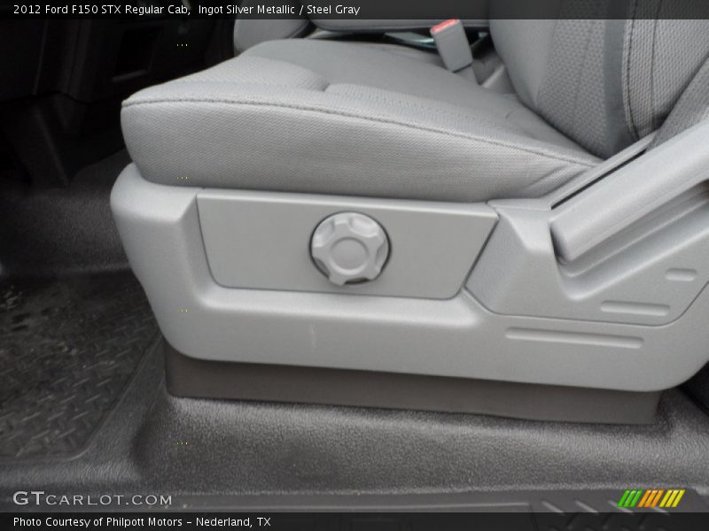 Ingot Silver Metallic / Steel Gray 2012 Ford F150 STX Regular Cab