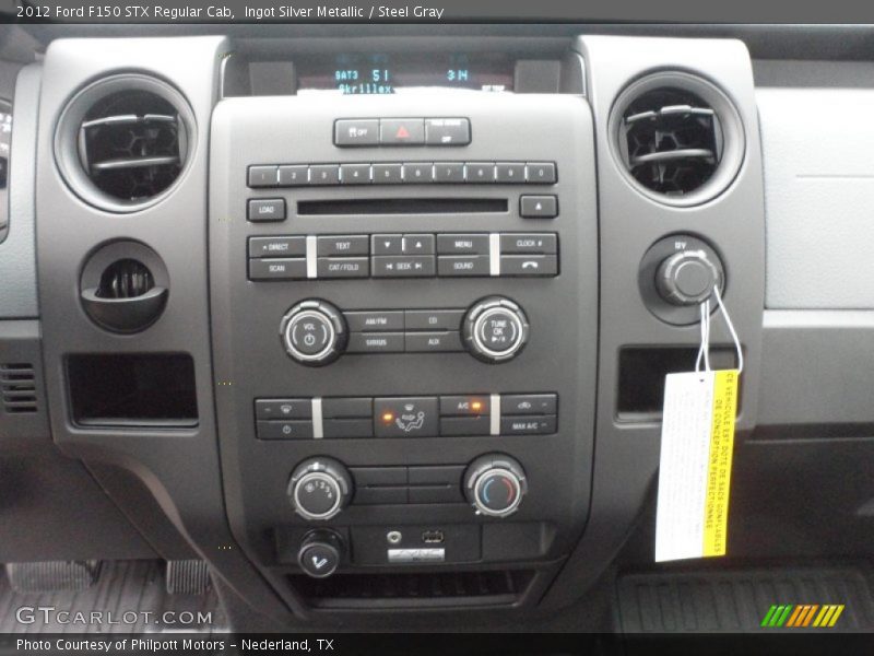 Controls of 2012 F150 STX Regular Cab