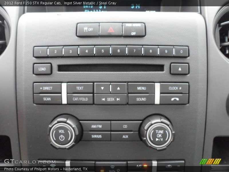 Ingot Silver Metallic / Steel Gray 2012 Ford F150 STX Regular Cab