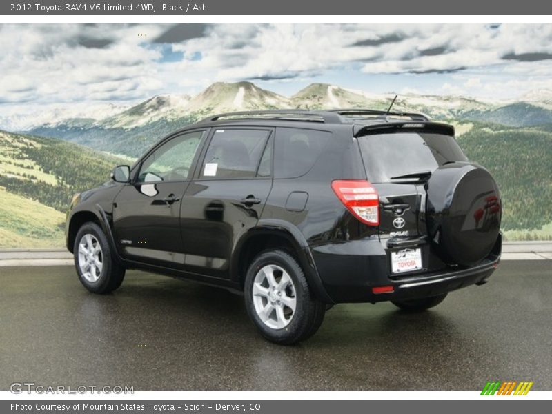 Black / Ash 2012 Toyota RAV4 V6 Limited 4WD