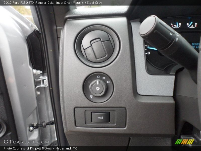 Ingot Silver Metallic / Steel Gray 2012 Ford F150 STX Regular Cab