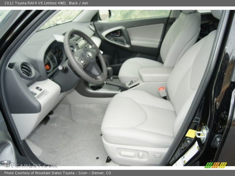  2012 RAV4 V6 Limited 4WD Ash Interior